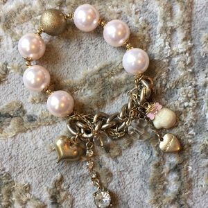 Betsy Johnson Pearl Bracelet